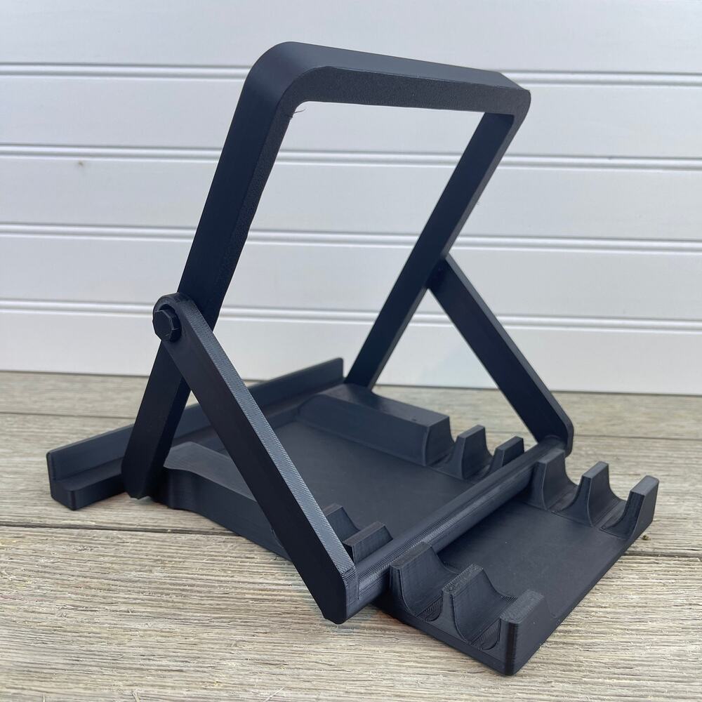 Folding Tablet Stand, iPad Stand, Desk iPad Holder, Portable Tablet Stand - Picture 7 of 10